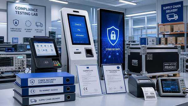 EU Sets Cybersecurity Certification Rule for Smart Terminals