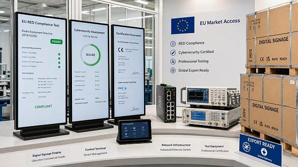 EU Cybersecurity Rule Now Covers Digital Signage EU Cybersecurity Rule Now Covers Digital Signage