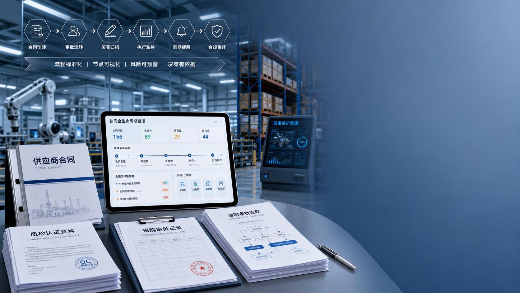 How to Choose Contract Management Software for Factory Workflows