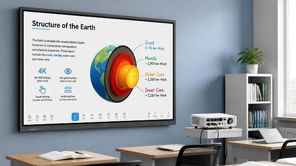 How to Compare a Digital Whiteboard Display Panel for Classroom Use