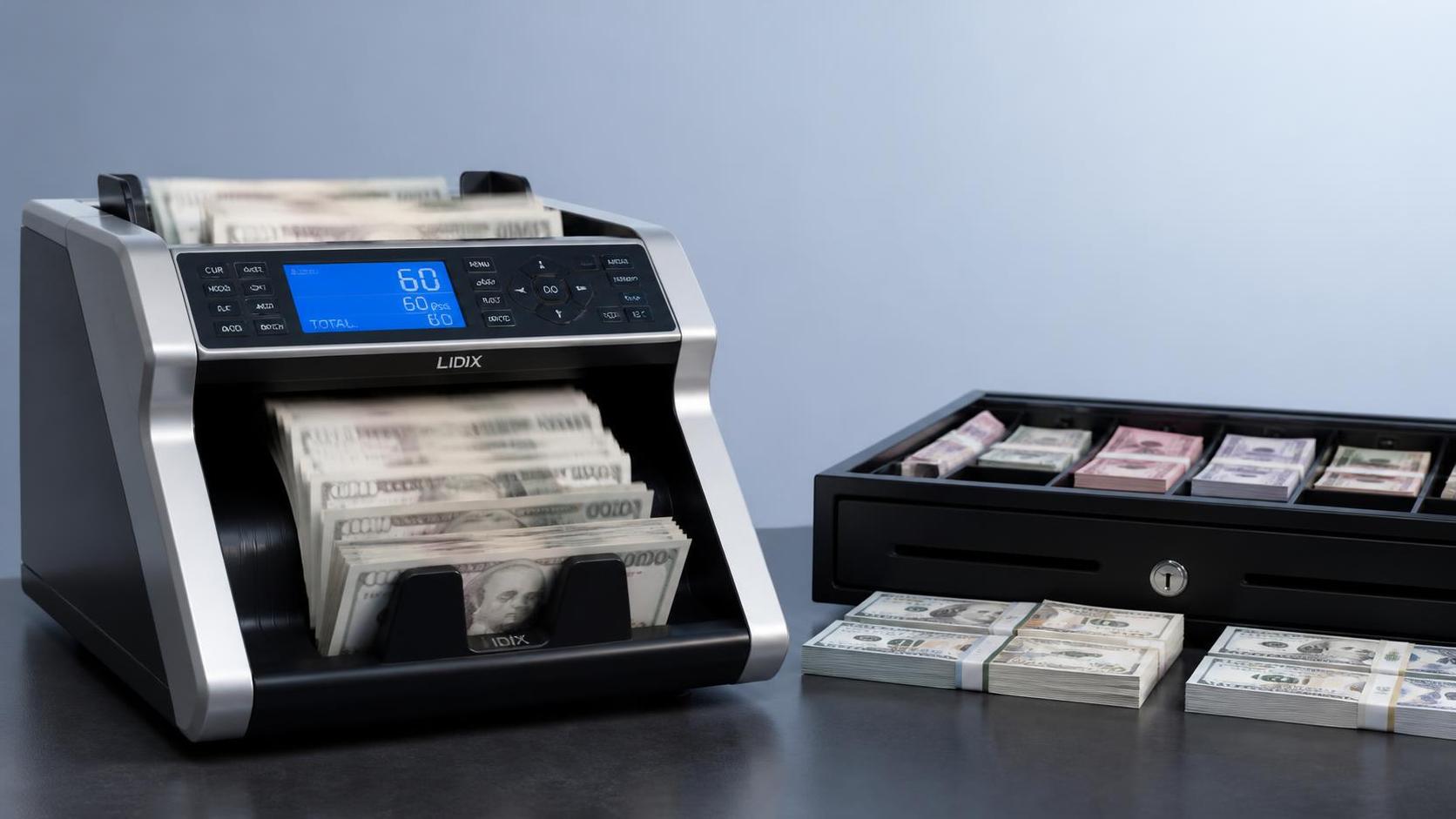 How fast is a high speed currency counting machine in daily cash handling?
