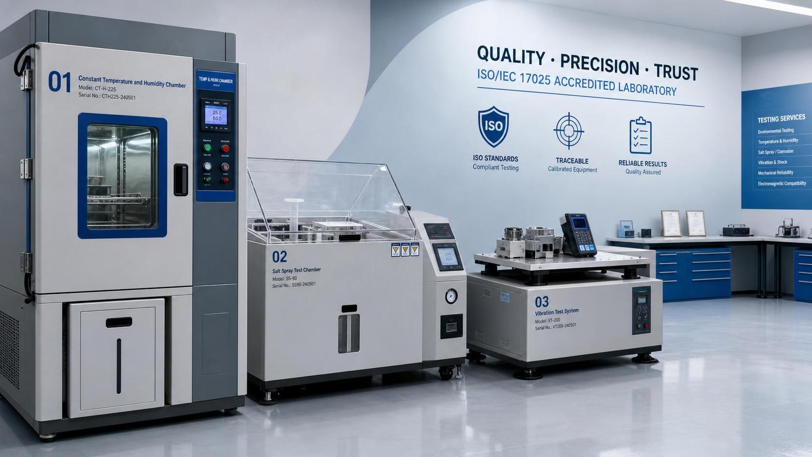 How to verify an environmental testing laboratory factory meets ISO standards