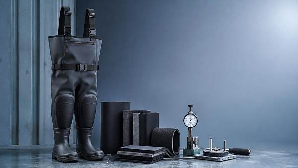 What determines the price of commercial neoprene chest waders?