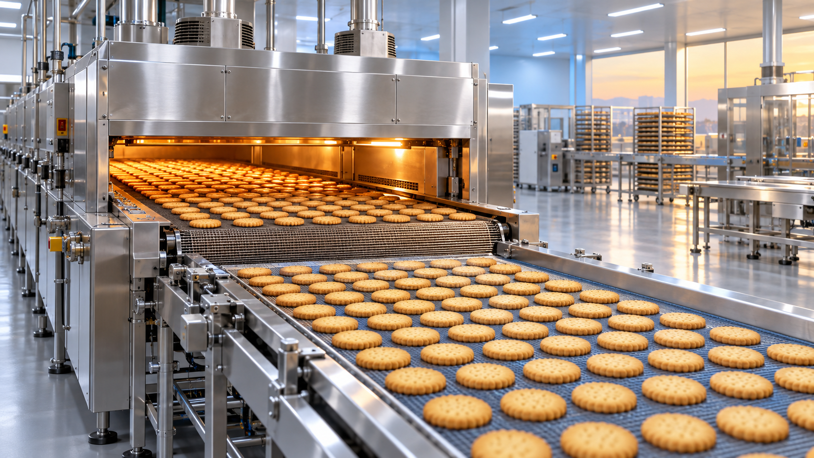How to size a tunnel oven for a biscuits factory’s target output