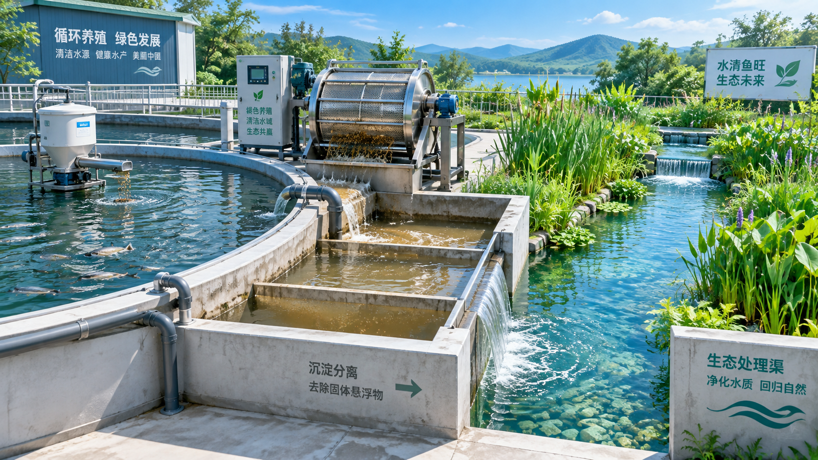 How to prevent nutrient runoff from aquaculture waste management