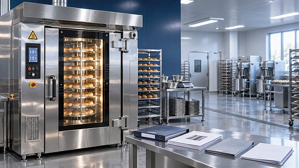 How to verify CE compliance for a rotary rack oven before purchase