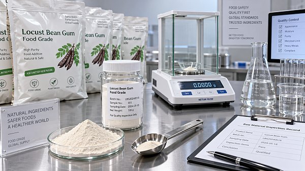 How to verify food-grade compliance for wholesale locust bean gum