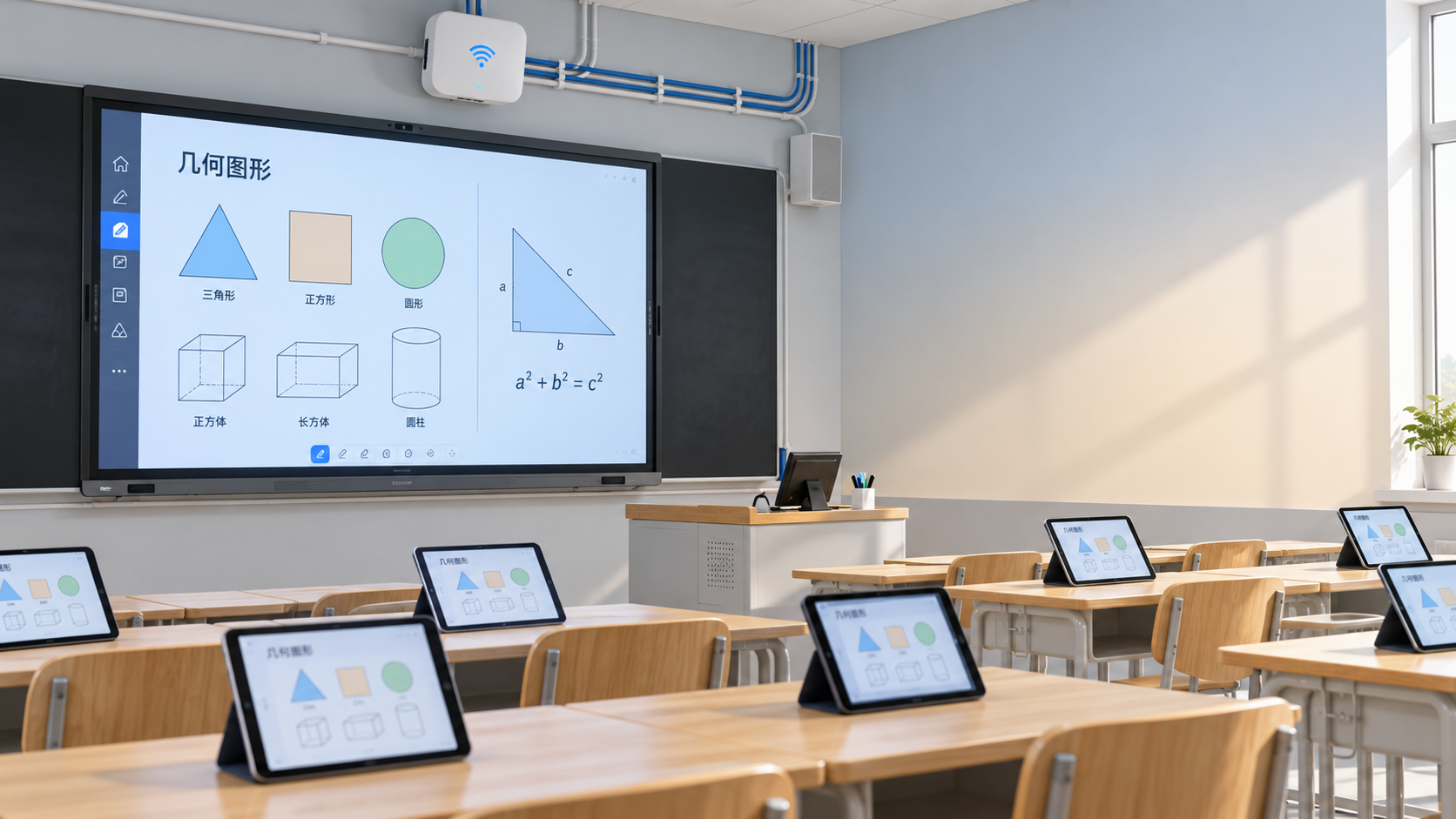 How digital classrooms shape the education infrastructure market