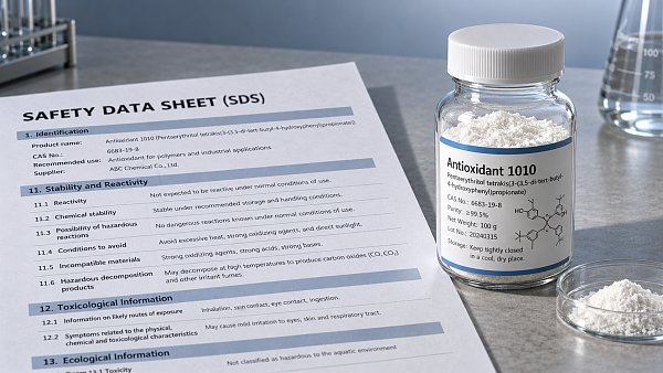 How to review SDSs before buying high-temperature antioxidants in bulk