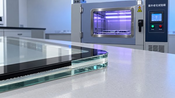 How to assess UV test data for tempered glass in outdoor displays