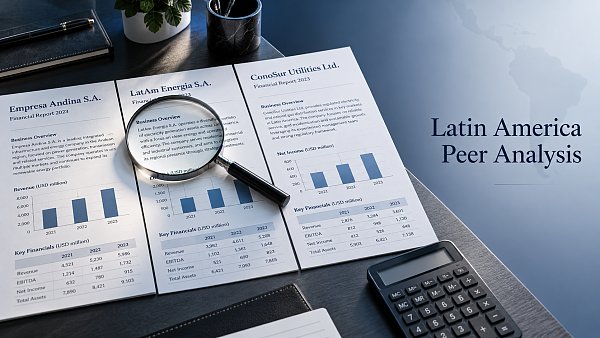 How to choose comparable companies for peer analysis in Latin America