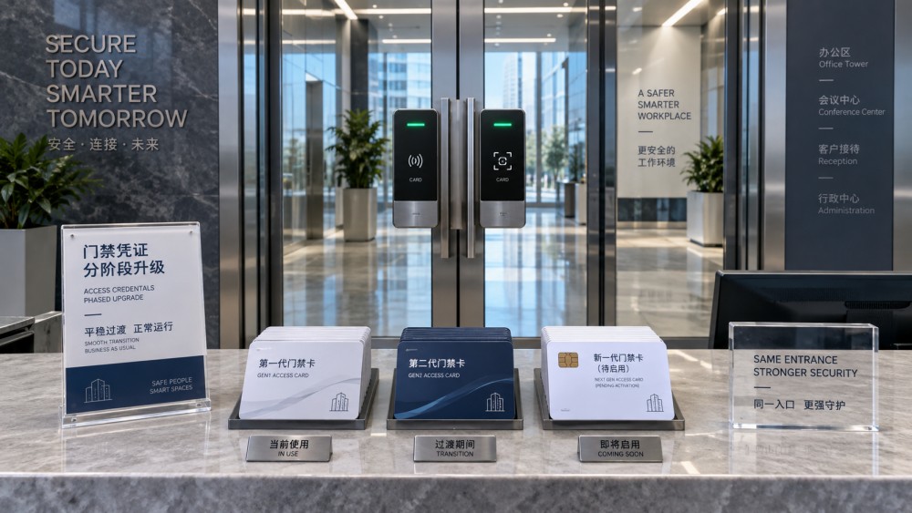 Access Card Migration to Secure Credentials Without Disrupting Entry Access Card Migration to Secure Credentials Without Disrupting Entry