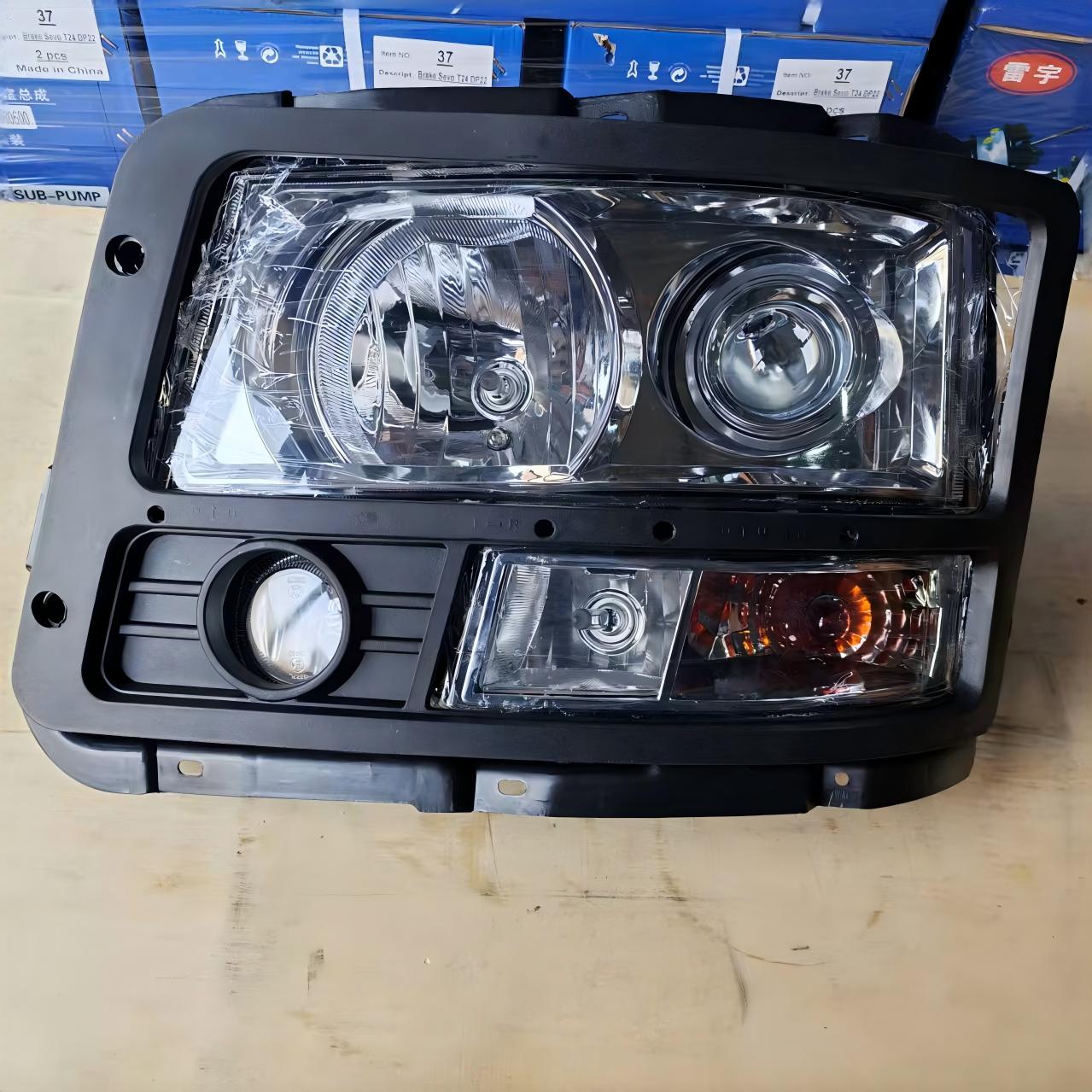 Shacman Headlamp L (Left Side) Truck Headlight Assembly for Shacman F2000 / F3000 Heavy Duty Truck