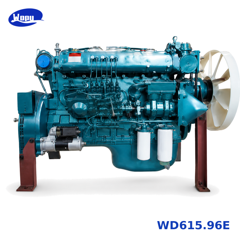 WD615.96E Truck Engine Assembly for HOWO STR Sinotruk Heavy Duty Truck Diesel Engine Parts