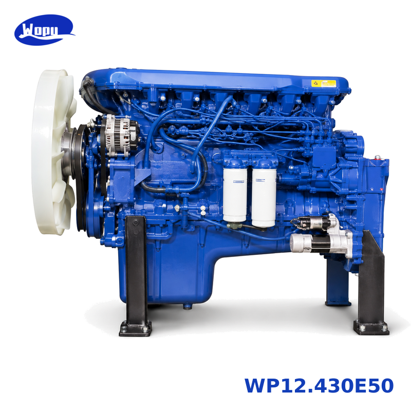 WP12.430E50 Truck Engine Assembly for SHACMAN HOWO AUMAN Heavy Duty Truck Engine System Parts