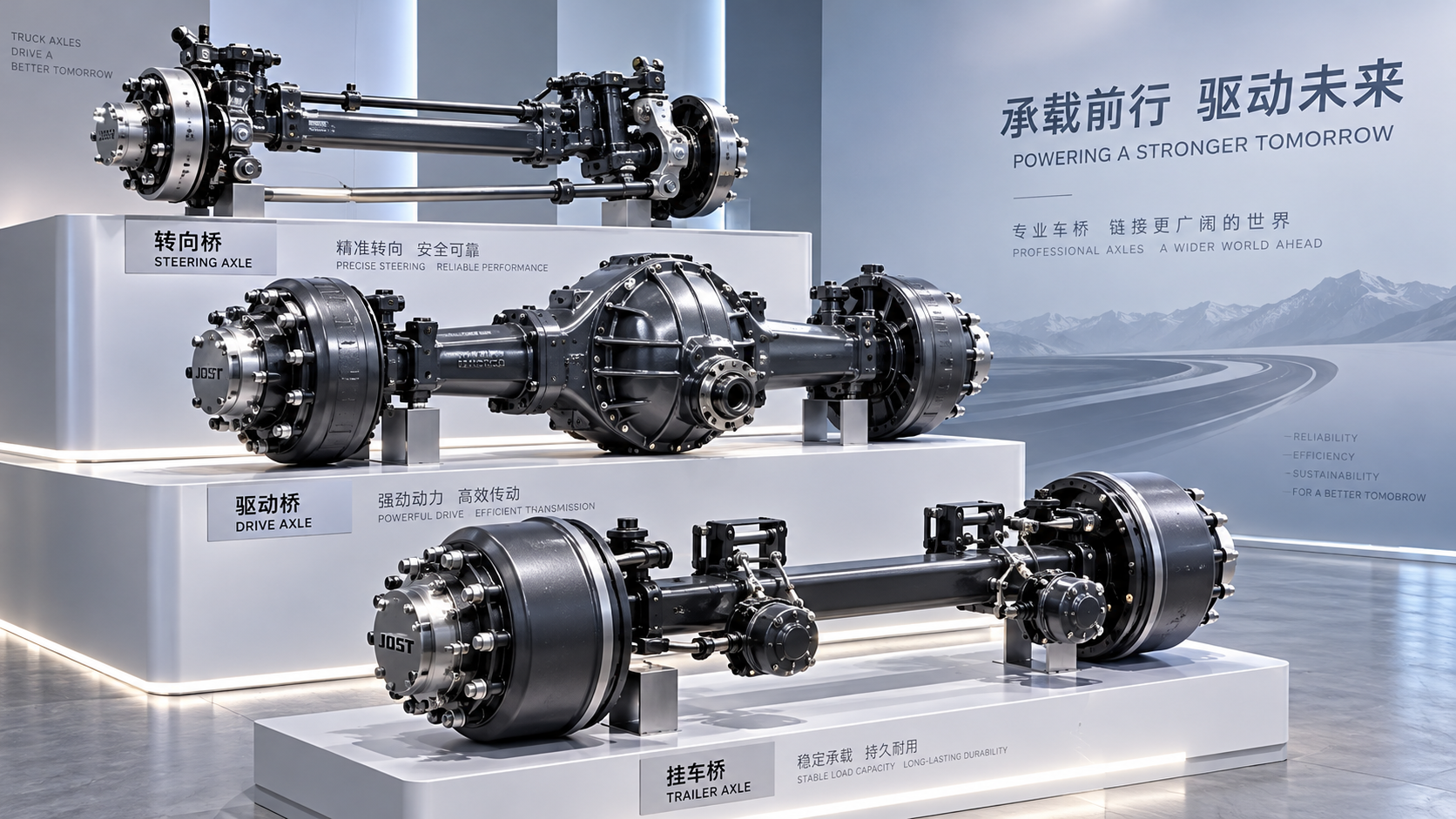 Truck Axle Types Explained: Steering, Drive, and Trailer Axles