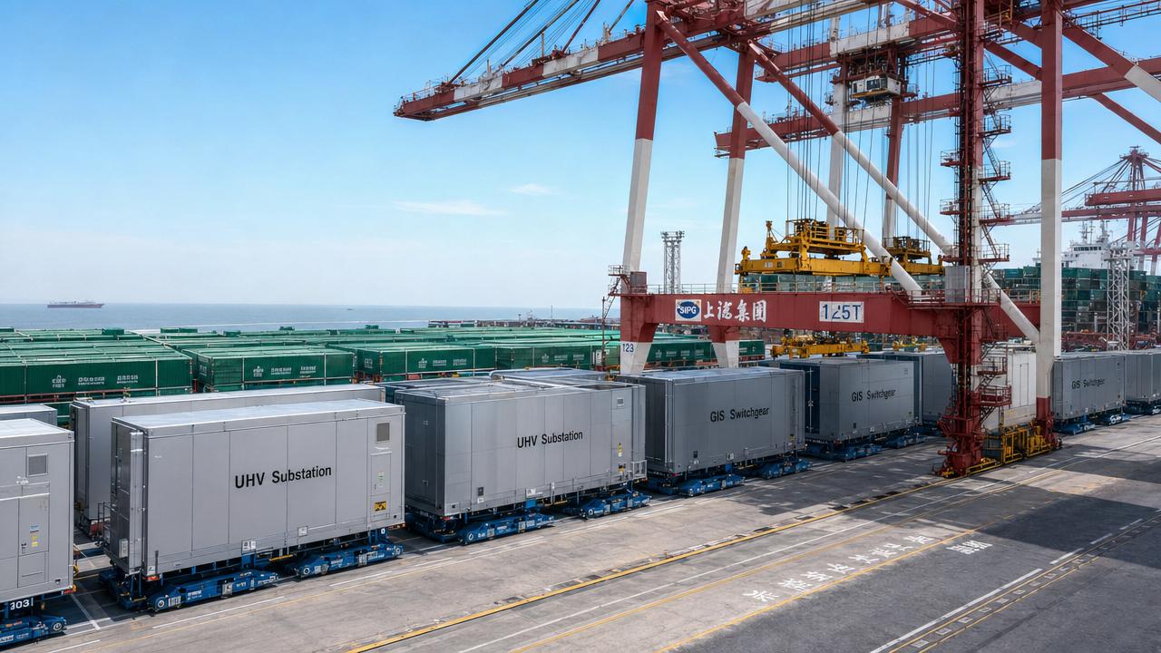Shanghai Yangshan Port Launches Green Energy Equipment Export Fast Lane