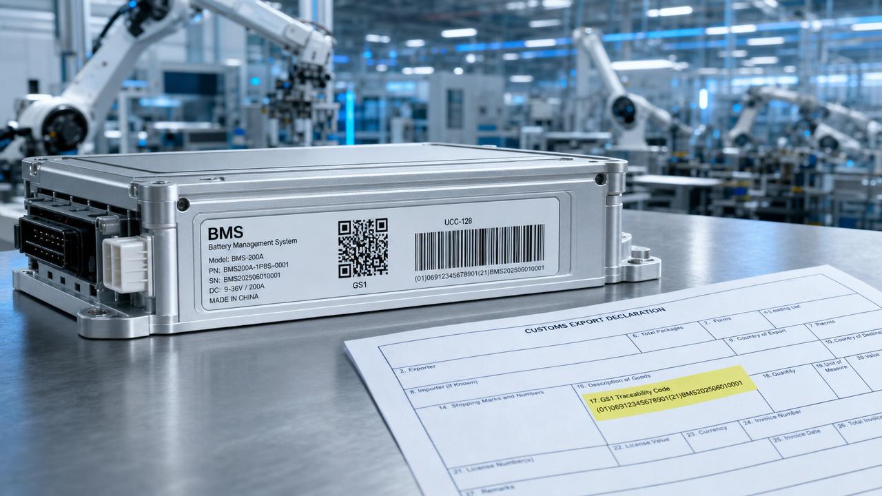 Five Agencies Mandate GS1 Traceability for Exported BMS/EMS