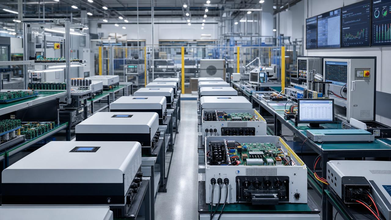 Choosing a Solar Inverter OEM Factory for Stable Product Quality