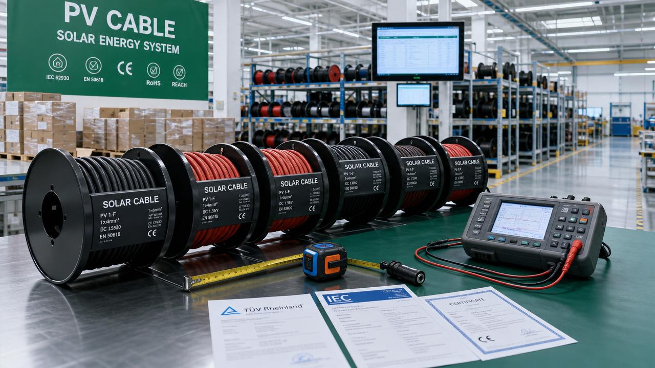 Solar Cable OEM Supplier Red Flags Before You Place a Bulk Order