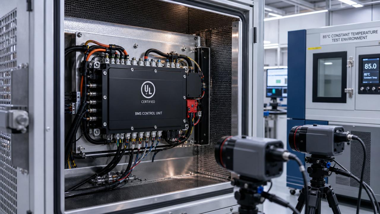 UL 9540A Ed.4 Enforces 85°C Thermal Runaway Propagation Testing for EV BMS/EMS