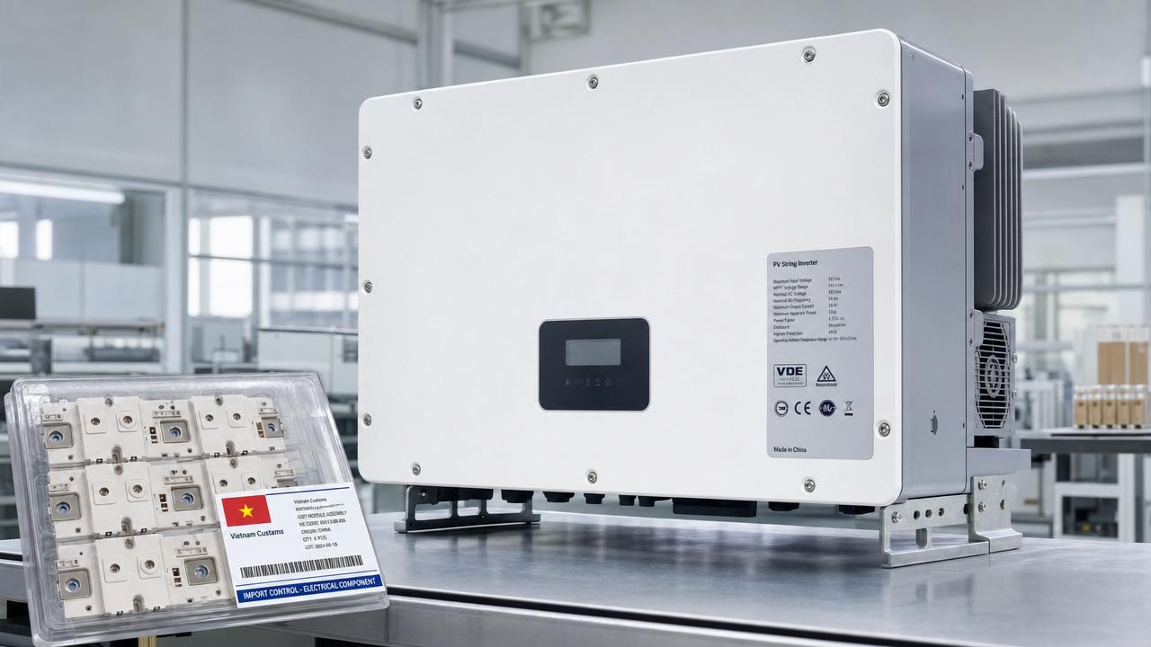 Vietnam Imposes AD Duties on Chinese String Inverters from May 4, 2026
