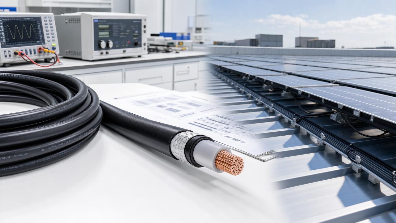 Solar Cable OEM Supplier Guide: Certification, Losses, and Fire Safety