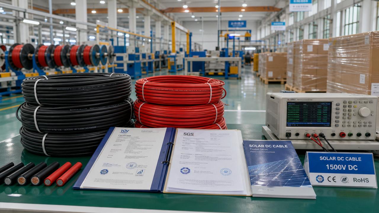 Solar Cable OEM Supplier: What to Check Before Bulk Orders
