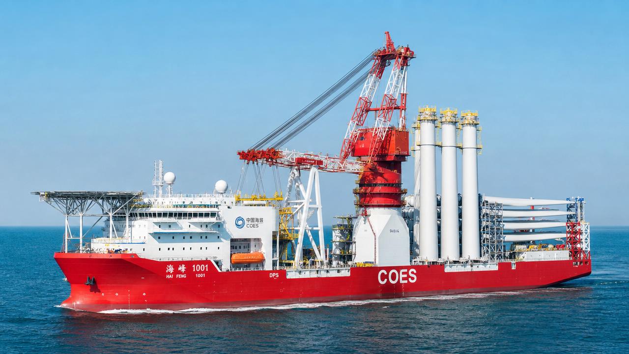 China's Shipbuilding Orders Surge 195.2% in Q1, Boosting Offshore Wind Deployment