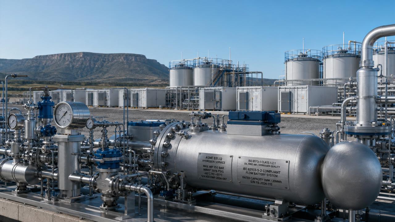 China's Salt-Cavern Hydrogen Storage Breakthrough Boosts Flow Battery Exports