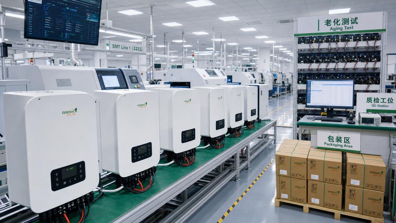 Solar Inverter OEM Factory Audit Points Before Volume Orders