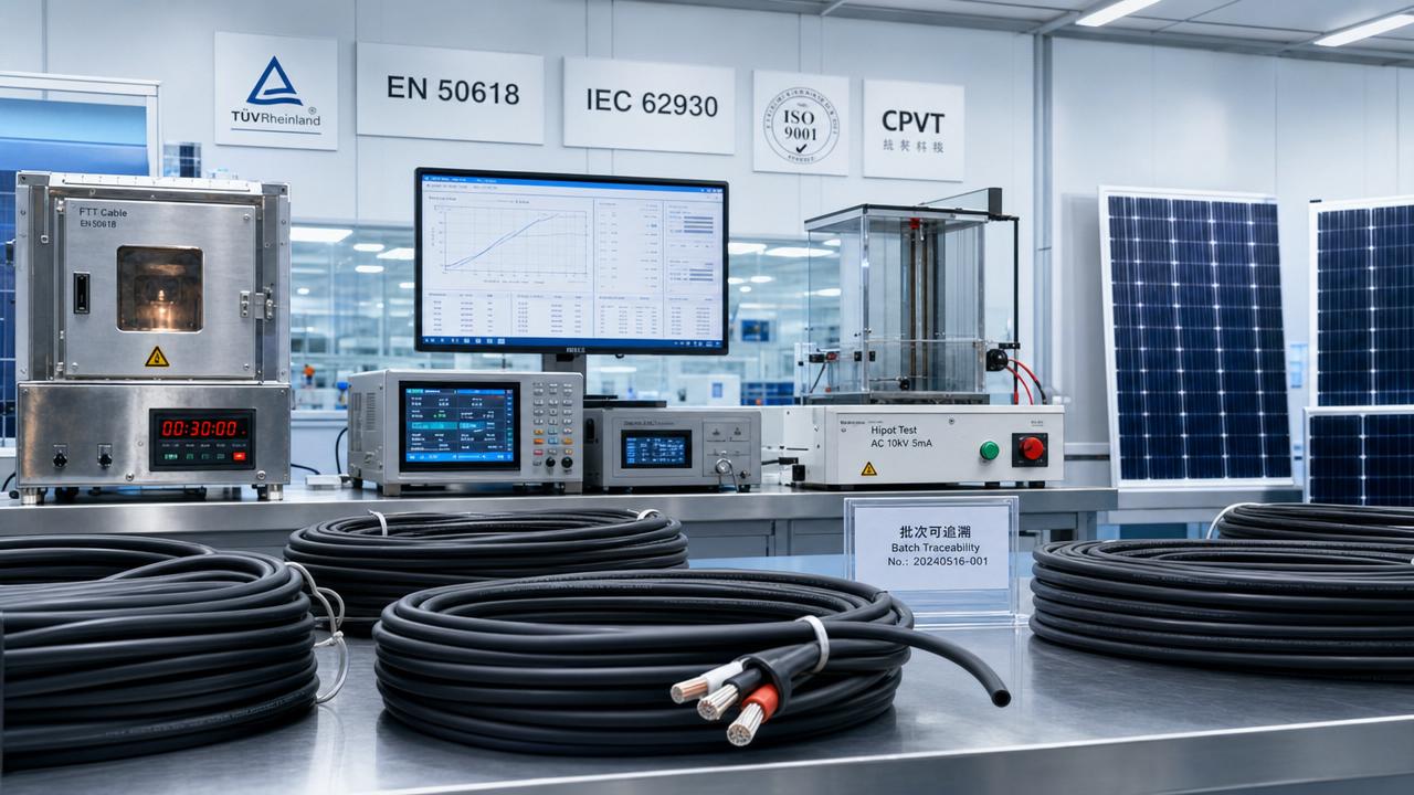 Solar Cable OEM Supplier: Key Safety and Compliance Checks Solar Cable OEM Supplier: Key Safety and Compliance Checks