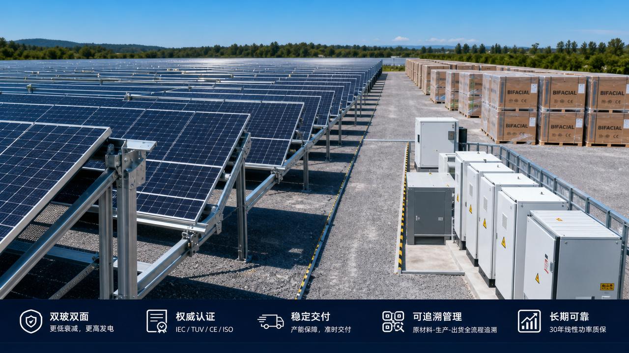 Bifacial Solar Panel Supplier Checklist for Projects