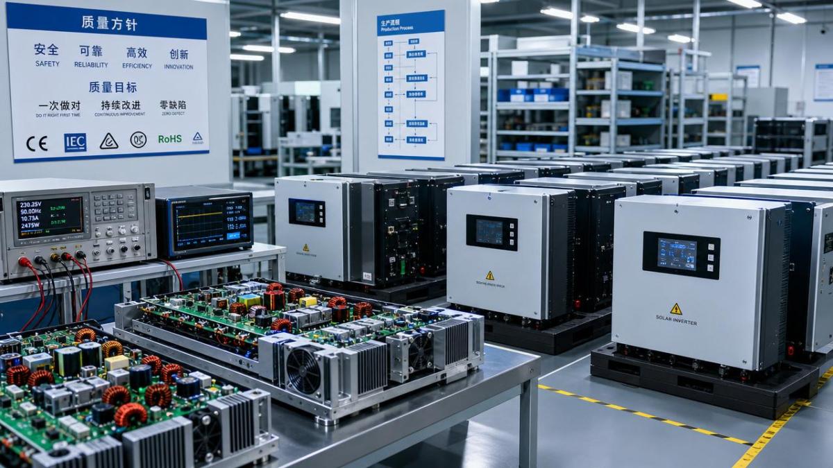Solar Inverter OEM Factory: Key Quality Risks Solar Inverter OEM Factory: Key Quality Risks