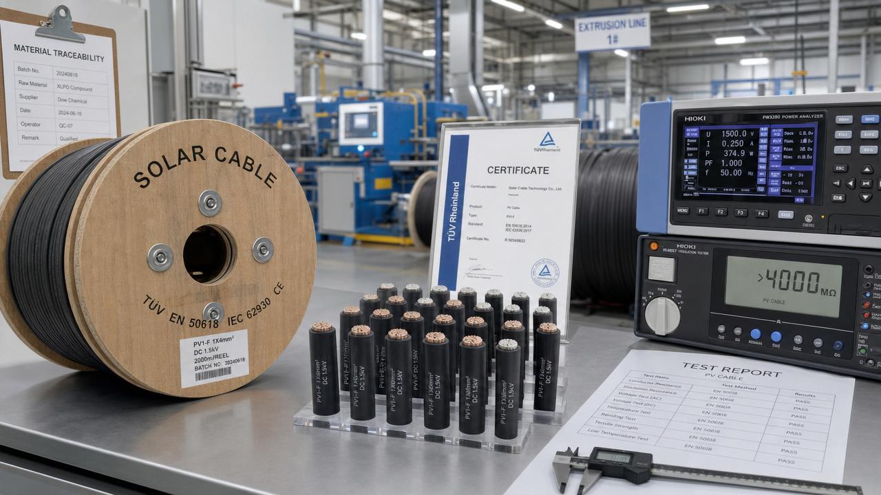 Solar Cable OEM Supplier: Compliance Points in 2026