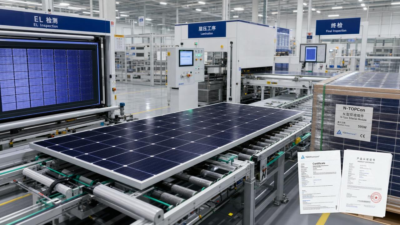 N-Type PV Module Manufacturer Checklist for Bankable Quality