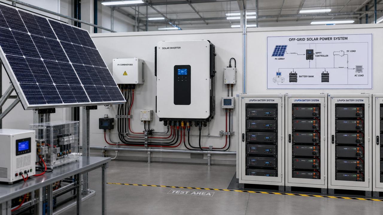 Off-Grid Solar System Factory: Inverter Specs to Compare First