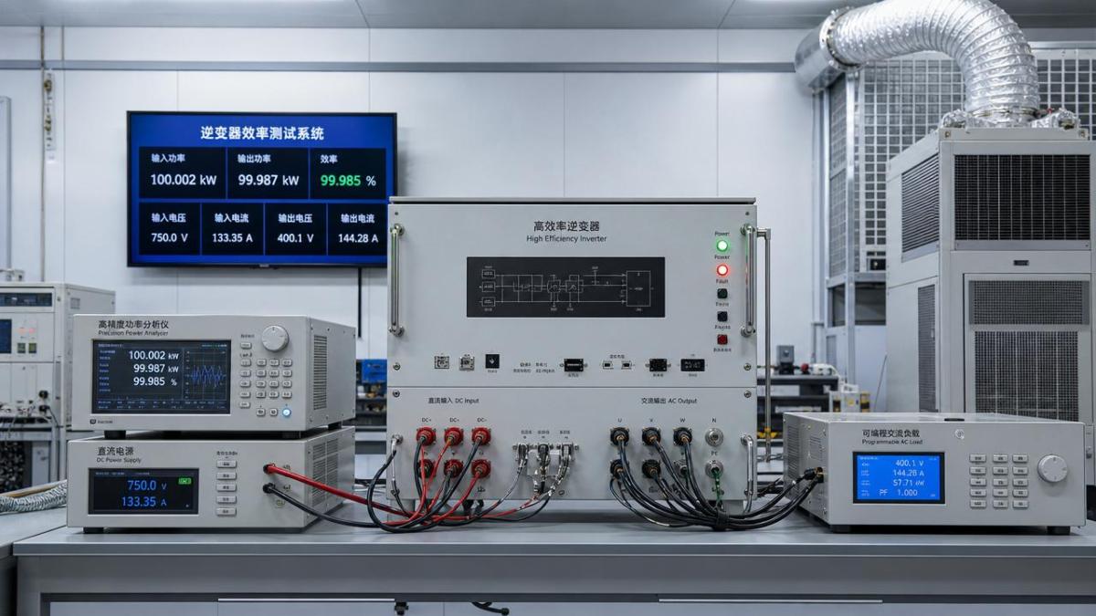 How to Verify Inverter Conversion Efficiency Above 99%