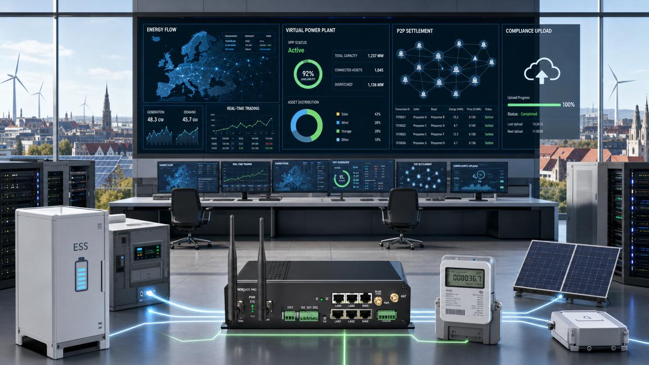 EU Draft VPP Rules Push P2P Trading Into ENTSO-E Data Gateway