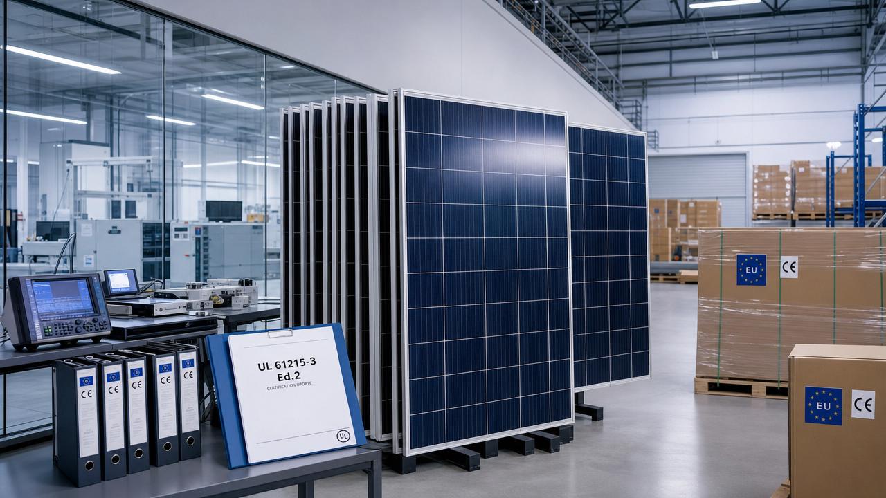 UL 61215-3 Ed.2 Takes Effect for EU-Bound N-Type Modules