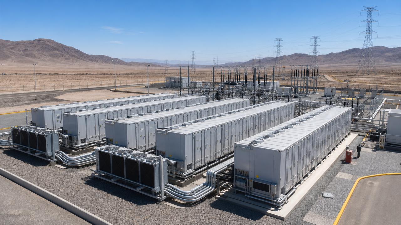 Chile Enforces Grid-Forming RoCoF Rule for Liquid-Cooled BESS