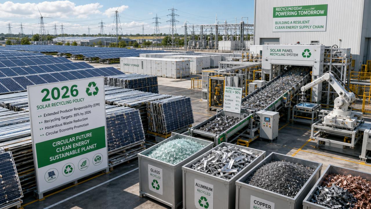 Solar Recycling Policy Updates: What Changes Matter Most in 2026 Solar Recycling Policy Updates: What Changes Matter Most in 2026