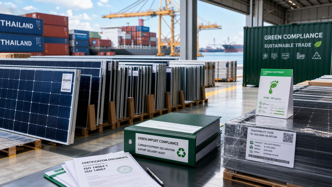 Four ASEAN Markets Set Green Import Rules for N-Type Modules