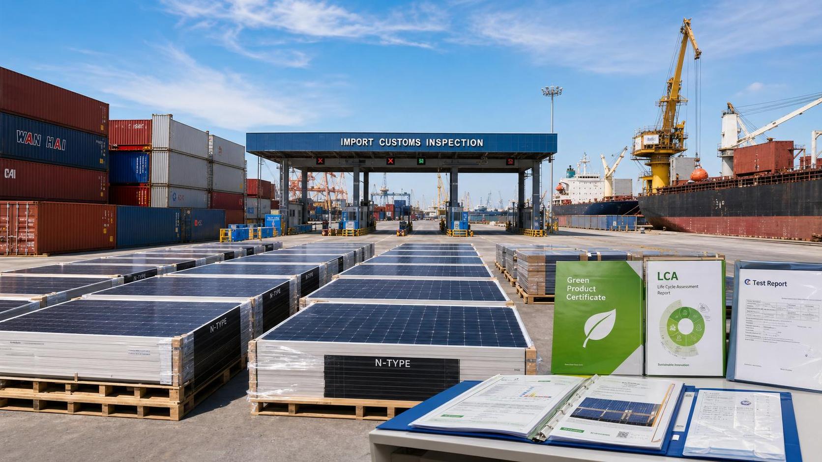 Four Southeast Asian Markets Open Green Import Certification for N-Type Modules