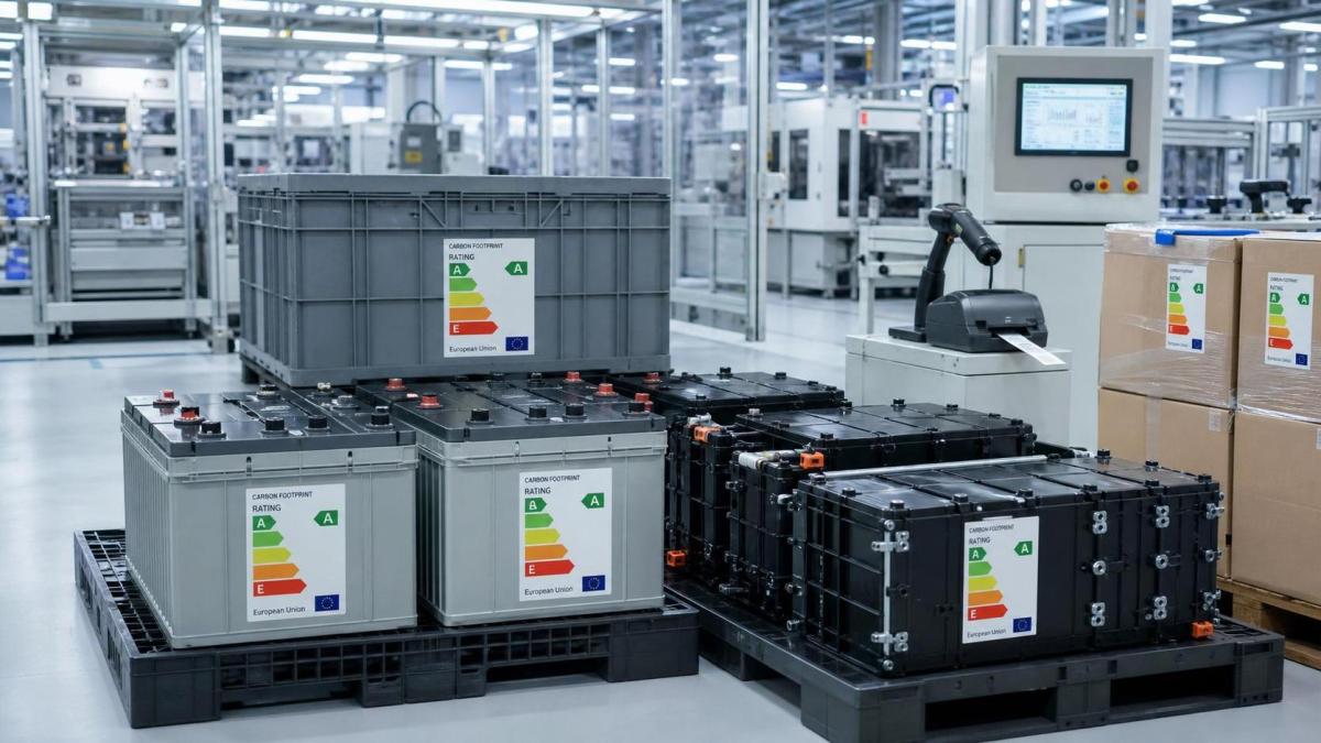 EU Battery Rule Mandates Carbon Labels From Aug 18