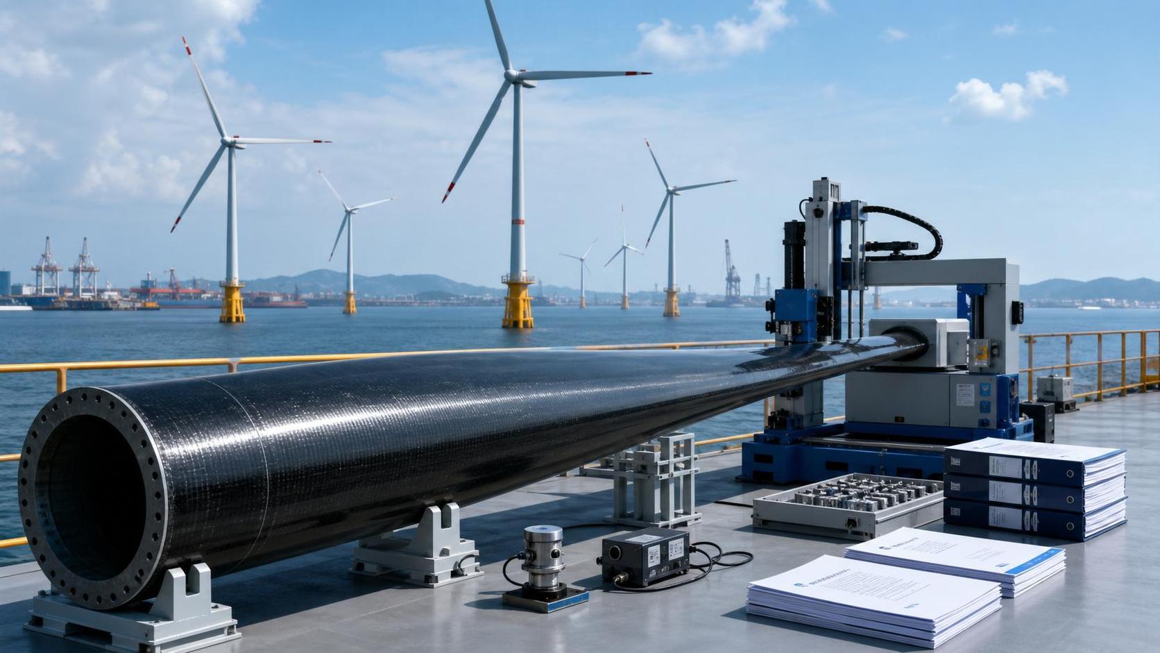 China Moves Carbon Wind Blades Into Mandatory Offshore Safety Review