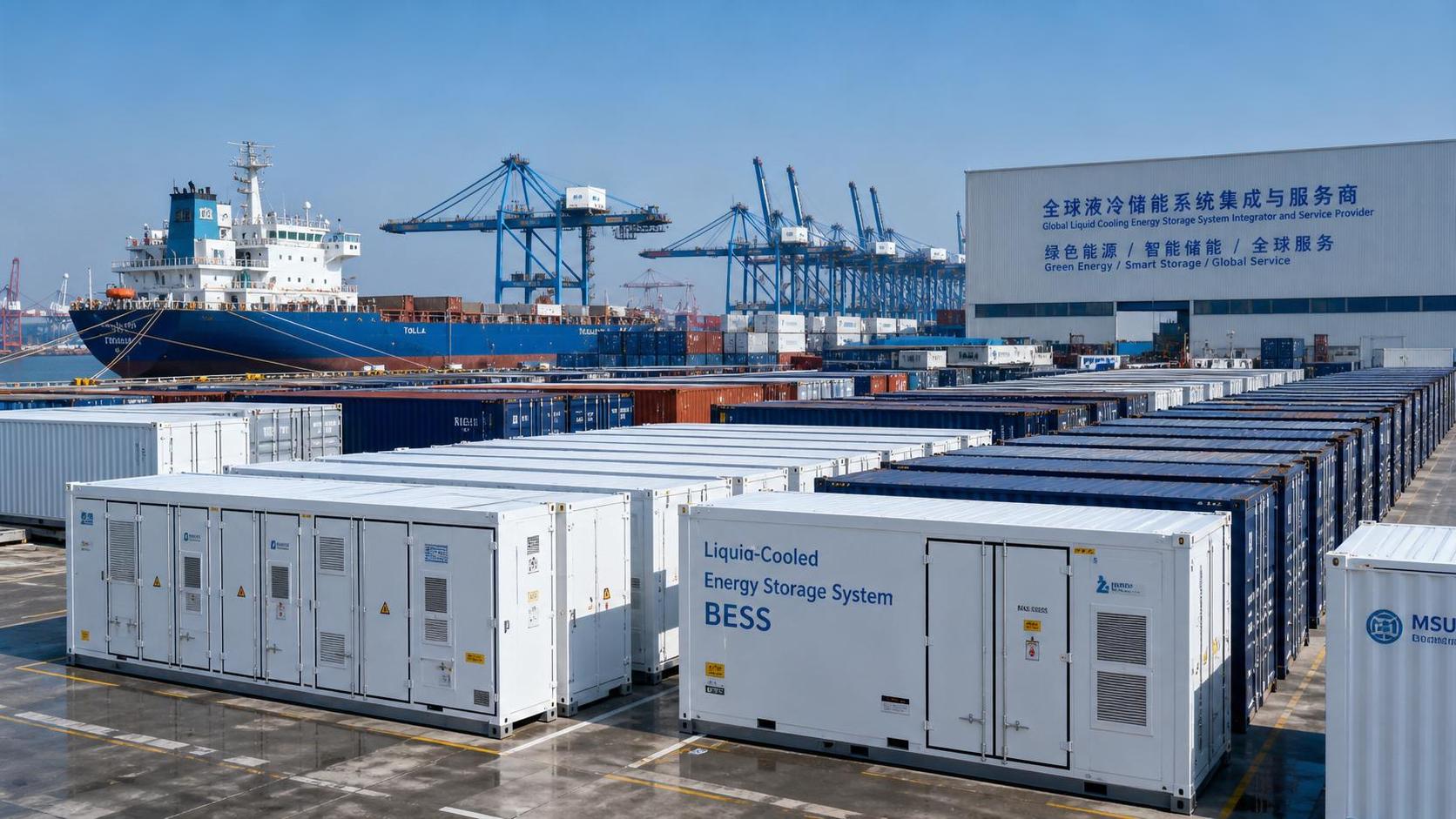 Liquid-Cooled BESS Export Lead Times Extend to 14–18 Weeks