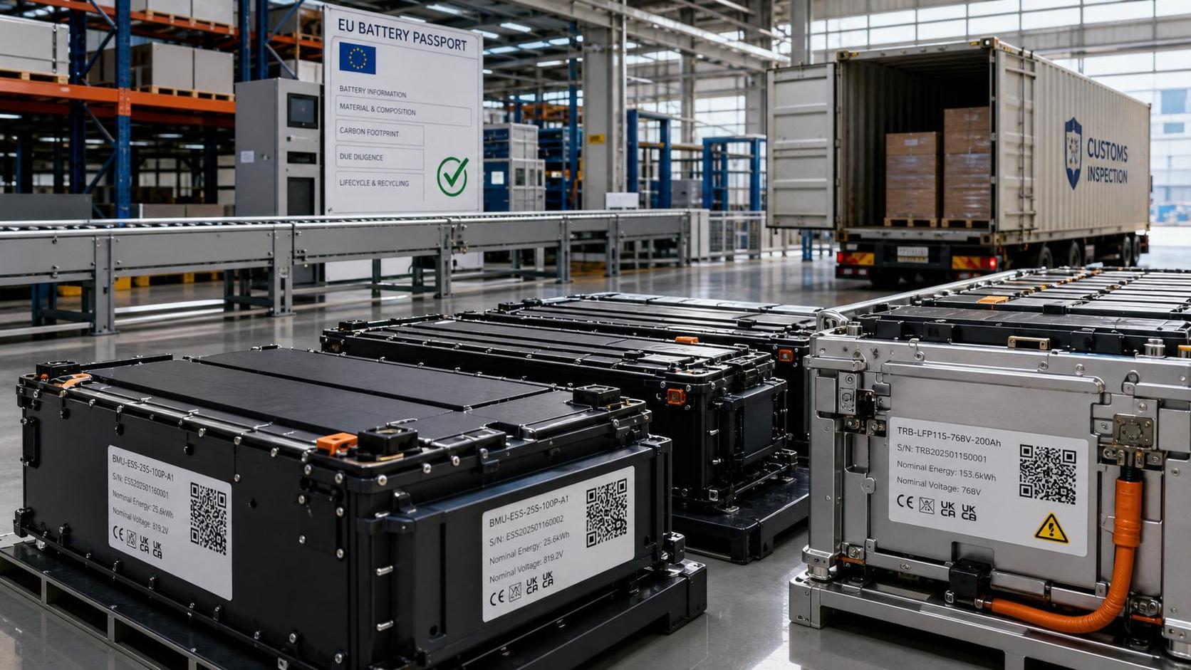 EU Battery Passport Rule Reaches Customs Stage