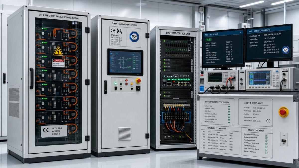 TÜV Rheinland Expands BMS|EMS Safety Review