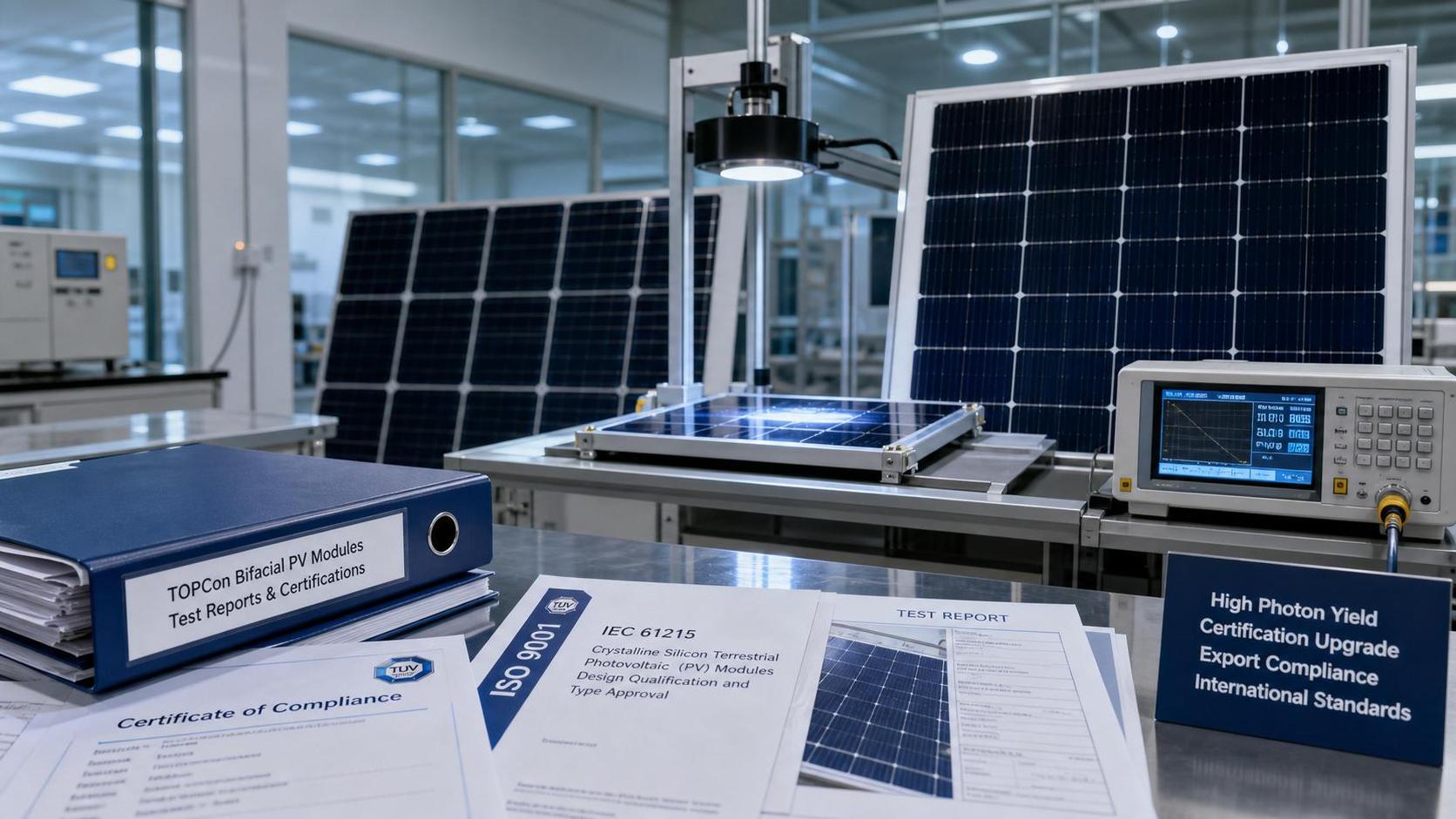 TUV Rheinland Tightens TOPCon Photon Yield Limit TUV Rheinland Tightens TOPCon Photon Yield Limit